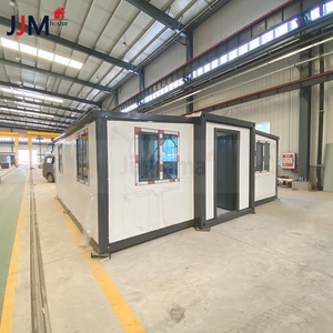 JJM australiano codici di costruzione opzioni di Layout 2X40 piedi 20 piedi di acciaio tetto alto container unità pieghevole edificio modulare - Product Image 2