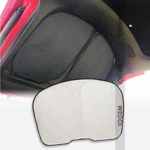 Protector solar delantero y trasero <span class=keywords><strong>para</strong></span> <span class=keywords><strong>coche</strong></span>, cubierta parasol <span class=keywords><strong>para</strong></span> ventana de alta calidad, cortina protectora <span class=keywords><strong>para</strong></span> TESLA 3/Y, Protección de Privacidad - Product Image 5