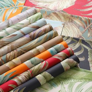 Papier d'emballage pour bouquet de fleurs à motif forêt tropicale vintage, gaufré avec feuille d'or, texture rétro, matériau DIY pour emballage de bouquet - Product Image 3