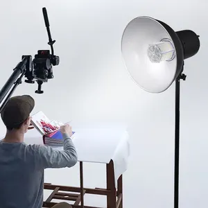 Lampu Fill LED Video Studio, Peralatan Fotografi dengan Tripod untuk Fotografi