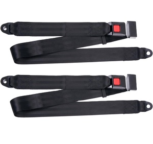 Kit <span class=keywords><strong>de</strong></span> harnais <span class=keywords><strong>de</strong></span> ceintures <span class=keywords><strong>de</strong></span> <span class=keywords><strong>sécurité</strong></span> réglables à 2 points pour Go Kart, Club <span class=keywords><strong>Golf</strong></span> Cart en noir (54 pouces avec vis d'installation) Lot <span class=keywords><strong>de</strong></span> <span class=keywords><strong>4</strong></span> - Product Image 1