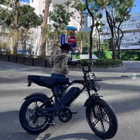 Vélo électrique de montagne VOMO X80 Ultra, moteur de moyeu arrière, cadre en acier, sans balais, 250W, batterie au lithium 48V, pneu gras pour adulte, haute vitesse