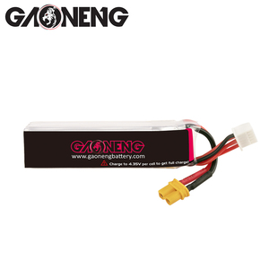 GAONENG GNB 4S 15.2V HV 720MAH 100C LiPo <b>Battery</b> XT30 Connector FPV LiHV High Voltage Long Type - Product Image 5