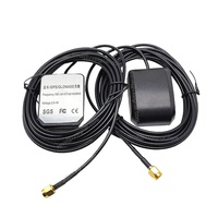 28 Dbi 30 Dbi 1575.42MHz 5 mètres SMA-mâle bleu Fakra MCX MMCX Auto GPS Glonass Beidou récepteur antenne externe