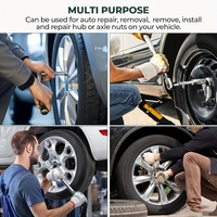Jeu de douilles de 20 pièces (8-32 mm) avec embout de 1/2 pouce pour l'entretien automobile, les réparations, les projets de bricolage et les outils de quincaillerie domestique
