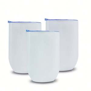 Gobelets à sublimation en acier inoxydable à double paroi, droits, 12 oz, vierges, pour sublimation, en provenance des États-Unis - Product Image 6