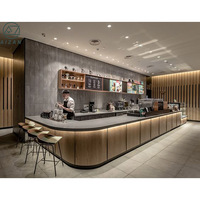 Bancone bar bar in legno bancone bar moderno per caffetteria backery