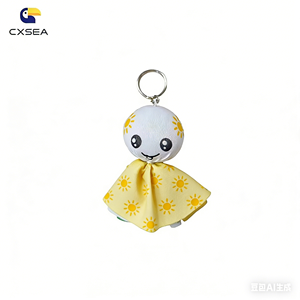 Colgante Teru <span class=keywords><strong>Bozu</strong></span> Hecho a Mano de Poliéster con Impresión por Sublimación de Color Personalizado OEM, Estilo Japonés Tradicional y Moderno - Product Image 3