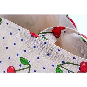 Eco-friendly Stylish Canvas Reusable Foldable Tote <b>Bag</b> with Customizable Design Logo Pattern <b>Size</b> <b>Medium</b> - Product Image 2