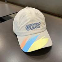Gorra de Secado Rápido Personalizada para Niños con Logotipo Bordado, Gorra de Béisbol Colorida y Bonita con Bloques de Color