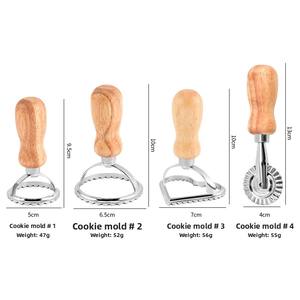 Nouveaux <span class=keywords><strong>emporte</strong></span>-pièces et moules créatifs de Noël en forme de cœur et carré, outils de pâtisserie pour usage domestique, vente en gros - Product Image 3