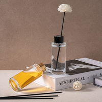 Bouteilles Roll-On Rondes en Verre de Haute Qualité 100 ml pour l'Aromathérapie et l'Emballage de Diffuseurs à Bâtonnets – Vente en Gros