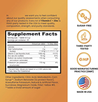 WELLBODY OEM/ODM comprimés effervescents vitaminiques quotidiens sans gluten comprimés effervescents vitamine C vitamine D et zinc