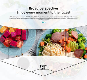 Pantalla Digital de Señalización Interior Colgante de 43 55 65 75 86 Pulgadas, Pantalla LCD de Publicidad para Ventanas y Techos, Tablero de Menú Digital Montado en la Pared, Póster Digital - Product Image 4