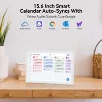 Horloge intelligente pour la maison à écran tactile 10,1 pouces IPS 1280x800 WiFi 32 Go Cadre photo numérique Lecteur vidéo MP3 Calendrier électronique Planificateur