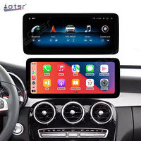 Lecteur DVD de voiture Android sans fil AOTSR pour Mercedes Benz classe C W205 NGT5.0 10.25 pouces autoradio Android de luxe