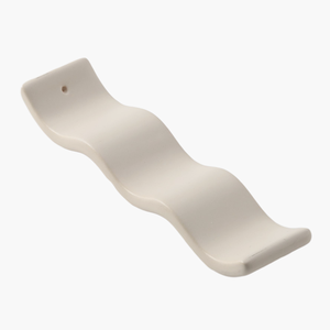 MAXERY Porta Incienso de Cerámica Nórdica Ondulada, Quemador de Varillas con Forma de Ola, Bandeja Larga Recolectora de Cenizas, Decoración Moderna Wabi-Sabi <span class=keywords><strong>para</strong></span> Meditación y Hogar - Product Image 2