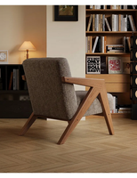Canapé simple moderne de luxe italien pour petite maison, chambre à coucher, salon, structure en bois, design ergonomique