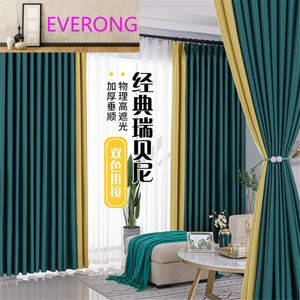 <span class=keywords><strong>Tende</strong></span> Oscuranti <span class=keywords><strong>Moderne</strong></span> Pronte all'Uso in Poliestere Bianco Rosso Grigio Verde al Metro, <span class=keywords><strong>Tende</strong></span> per Finestre per Hotel con Motivi Natalizi - Product Image 1