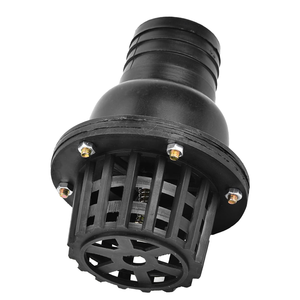 Vanne de pied en <span class=keywords><strong>PVC</strong></span> noir pour système de pompe à eau Conception de contrôle plat Utilisation basse pression - Product Image 2