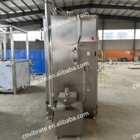 Four à fumer électrique multifonction professionnel VBJX en acier inoxydable pour poulet, poisson, viande et fabrication de saucisses