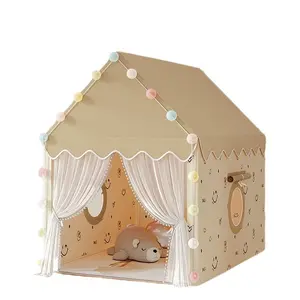 Logo personalizzato al coperto per le ragazze ragazzi piccola <span class=keywords><strong>tenda</strong></span> castello casa per il bambino letto separato casa 2 persona <span class=keywords><strong>tenda</strong></span> estiva - Product Image 1