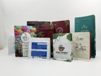Sacs de grains de café arabe avec fenêtre transparente Surface mate en aluminium 100 pièces quantité minimale de commande PET Zip Lock Stand up Pouch Emballage de stockage des aliments