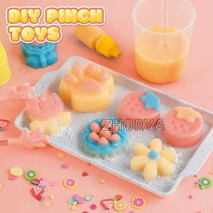 Zhorya Set de Juguete Sensorial DIY para Amasar y Aliviar el Estrés, Juguete Creativo Hecho a Mano para Apretar y Jugar con Squishies - Product Image 2