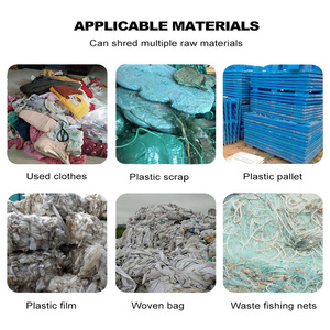 Broyeur industriel de déchets plastiques à arbre unique modèle 600 avec moteur et engrenages, haute efficacité, fonctionnement silencieux - Product Image 5