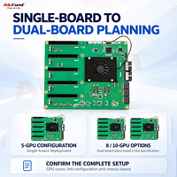 En stock PSW63104 Carte d'extension PCIe5.0 5GPU pour serveur IA et station de travail avec graphismes intégrés, Nouveau modèle