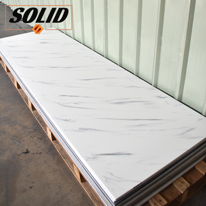 Calacatta 디자이너 화이트 컬러 수지 스톤 솔리드 표면 6mm <span class=keywords><strong>12mm</strong></span> 30mm 아크릴 솔리드 표면 시트 화장대 상단 용 슬래브 - Product Image 6