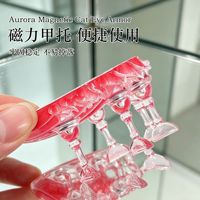 Support de Présentation Multi-Angles pour Ongles Effet Coquille Aurore, Base Stable, Support d'Entraînement pour Pointes d'Ongles - Vente en Gros