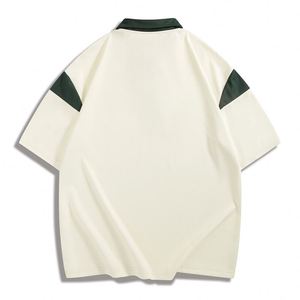 Unisex Casual Polos Oversize <span class=keywords><strong>verde</strong></span> per <span class=keywords><strong>Polo</strong></span> di alta qualità personalizzabile Anti-rughe modello solido XL taglia <span class=keywords><strong>uomo</strong></span> per <span class=keywords><strong>Polo</strong></span> - Product Image 2