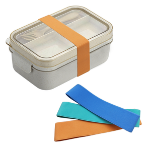 Correa Elástica Reutilizable y Ecológica, Cintas Elásticas para el Hogar, Cinturón 100% Nailon para Lonchera, Bento Box - Product Image 1