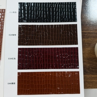 Cuir synthétique PVC à motif de fissures de pierre de 1,0 mm, résistant à l'usure, imperméable, flexible, pour sacs et décoration