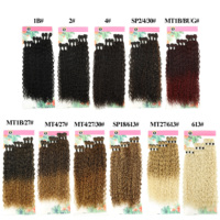 Paquets de fibres protéinées japonaises en gros 9pcs paquet d'extensions de cheveux