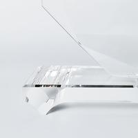 Usine de fabrication Peste en cristal de conception personnalisée bon marché, en forme d'octogone, prix