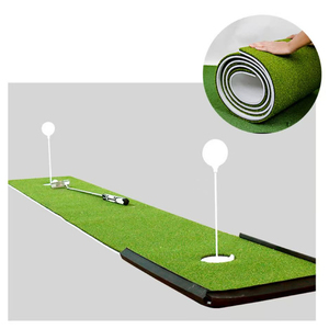 Tapis de <span class=keywords><strong>golf</strong></span> d'intérieur, tapis de frappe, <span class=keywords><strong>mini</strong></span>-<span class=keywords><strong>golf</strong></span> d'entraînement, équipement de simulation de <span class=keywords><strong>golf</strong></span> portable - Product Image 5
