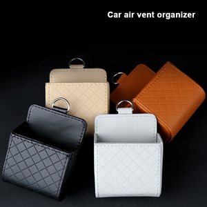 Contenitore per <span class=keywords><strong>auto</strong></span> in pelle di lusso <span class=keywords><strong>porta</strong></span> presa d'aria borsa Organizer con CD cellulare per chiavi <span class=keywords><strong>porta</strong></span> <span class=keywords><strong>occhiali</strong></span> <span class=keywords><strong>porta</strong></span> tasca - Product Image 6
