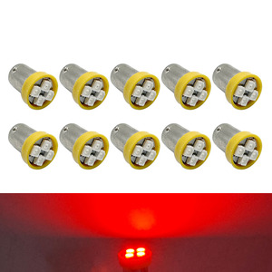 En stock, sans effet fantôme, Ba9s # 44 # 47 Bayonet AC DC 6.3V T10 194 # Lampes LED pour flipper 5050SMD à lentille ronde 555, sans effet fantôme - Product Image 6