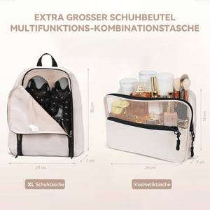 Organizador <span class=keywords><strong>de</strong></span> Maletas <span class=keywords><strong>de</strong></span> Viaje, 8 Piezas, Poliéster, Portátil, Ligero, Plegable, Cubos <span class=keywords><strong>de</strong></span> Embalaje, <span class=keywords><strong>Bolsa</strong></span> para Zapatos, <span class=keywords><strong>Bolsa</strong></span> <span class=keywords><strong>de</strong></span> Cosméticos, para Equipaje - Product Image 5