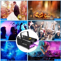Machine à Fumée Professionnelle Fluide LED pour Halloween, Brume Réglable Extérieure, Désinfection, Maquina De Humo Pour Fêtes