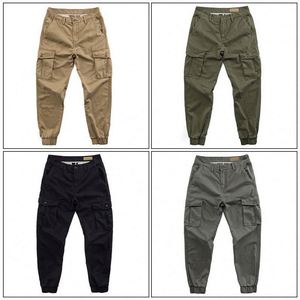 Pantalones Cargo de Algodón para Hombre, de Alta Calidad, con Múltiples Bolsillos, Estilo Casual, con Logotipo Personalizado, al por Mayor - Product Image 2