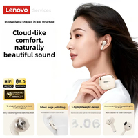 Écouteurs sans fil TWS Lenovo LE220 BT6.0 originaux, réduction de bruit ENC, appels HD, longue durée de vie de la batterie, sport, jeux