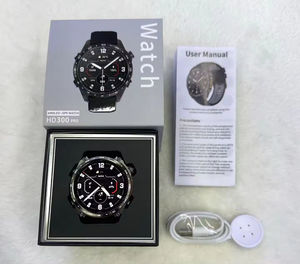 HKSF HD300PRO AMOLED Screen 3ATM <b>Waterproof</b> Sport Reloj Smartwatch 2025 Health Monitor BT Calling Luxury Smart <b>Watches</b> Men - Product Image 4