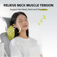 Coussin de massage lombaire orthopédique en mousse à mémoire de forme pour chaise de bureau, support de siège de voiture et appui-tête