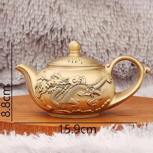 Personnalisez les sculptures en cuivre de diverses formes et les ornements de théière Dragon et <span class=keywords><strong>Phoenix</strong></span> en laiton. - Product Image 5