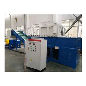 Waste Single shaft shredder waste plastic shredding crushing machine