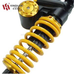 KINGHAM אופנוע כפול השעיה מתכוונן עבור ימאהה Nmax Xmax וספה Aerox nvx הונדה לחץ Vario BWM אחורי בולם זעזועים - Product Image 3