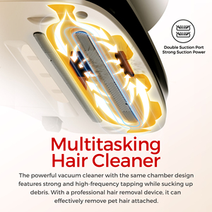 <span class=keywords><strong>Aspirateur</strong></span> de lit professionnel léger en gros, 2 brosses à rouleaux, élimination des <span class=keywords><strong>acariens</strong></span>, UV-C, ultrasons, double bac à poussière, pour la maison et l'hôtel - Product Image 5